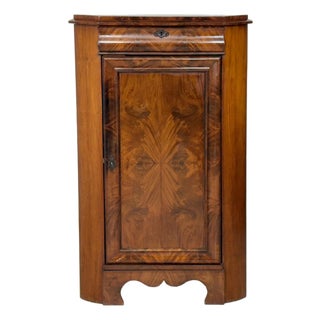 Biedermeier Corner Cabinet, 1880 For Sale