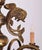 Six-arm chandelier richly decorated with fish motifs. Beautiful patina. Restored electrical installation: new cables,...