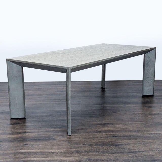 Modern Restoration Hardware Arles Rectangular Dining Table For Sale - Image 3 of 8