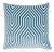 Schumacher X Mary McDonald Vanderbilt Velvet 20" Pillow in Marine For Sale