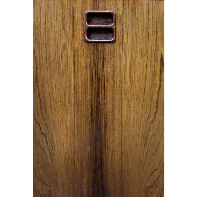 Mid-Century Modern Scandinavian Rosewood Highboard with Bar from Æ. Jensen & T. Mølholm, 1960s For Sale - Image 10 of 18