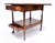 Mid-Century Modern Bar Cart by John Stuart, Cherry & Brass, 1960s For Sale - Image 10 of 12