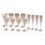 Baccarat Crystal Champagne Glasses – Set of 12 with 2 boxes For Sale