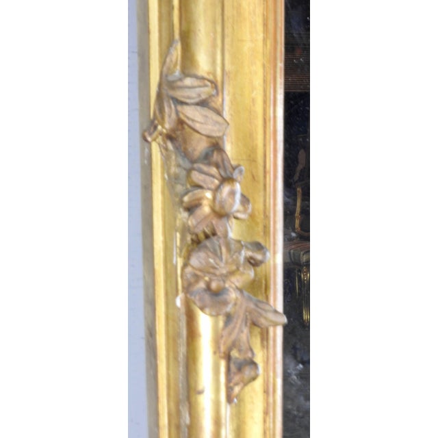 Gold 19th Century French Rococo Mirror For Sale - Image 8 of 11