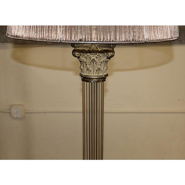​Hollywood Regency Vintage Neo Classical Corinthian Column Floor Lamp Dimensions : 67.75" Tall X 17" Wide X 17" Deep This...