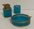 Early 20th Century French Opaline Glass Smoking Set - 3 Piece Set For Sale - Image 9 of 9