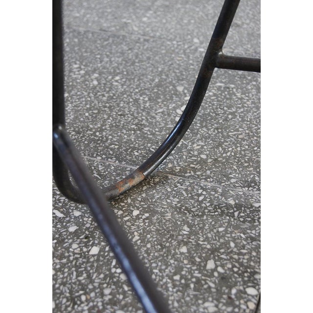 Vintage Wicker Side Chair For Sale - Image 9 of 11