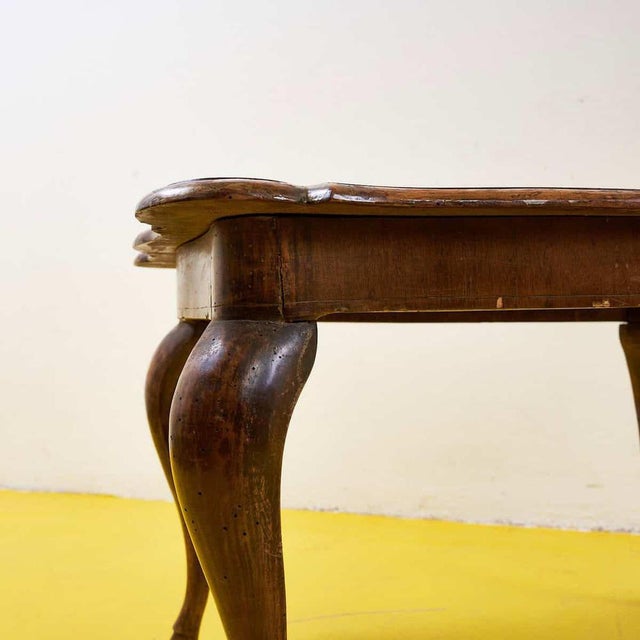 Vintage Wooden Coffee Table For Sale - Image 4 of 9