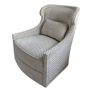 Tuileries Swivel Chair by Jacques Garcia for Baker Furniture For Sale