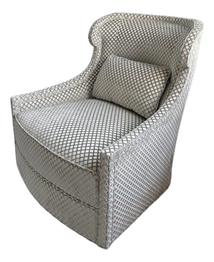 Tuileries Swivel Chair by Jacques Garcia for Baker Furniture