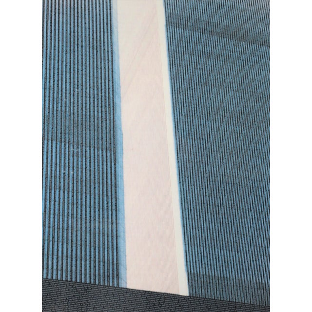 World Trade Center memorial artwork by Marc Foster Grant (American, b. 1947). This piece is composed of multiple layers of...