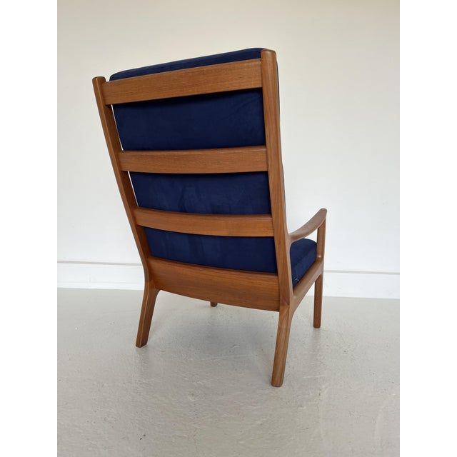 Danish Teak Senator Lounge Chair by Ole Wanscher for Poul Jeppesen, 1960s For Sale - Image 6 of 12