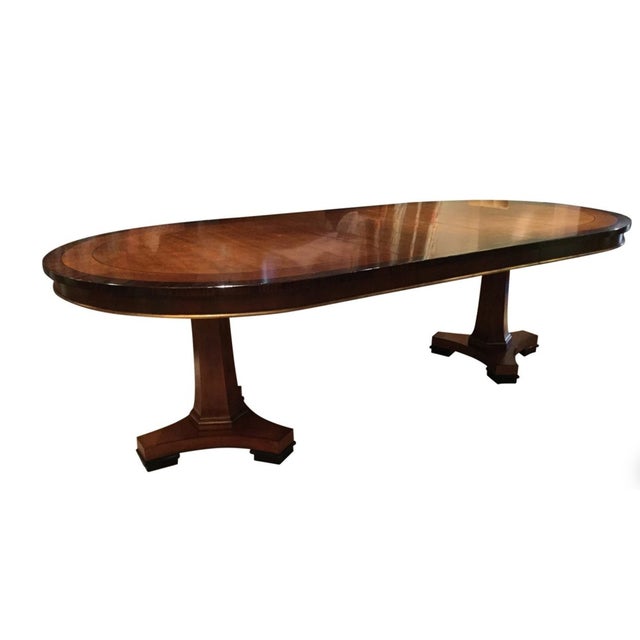 Baker Double Pedestal Dining Table Chairish