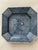 Asian Antique Antique Japanese Blue and White Octagonal Plate With Iris Motif For Sale - Image 3 of 14