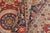 Textile Shabby Chic Agra Tabriz Pak-Persian Red/Blue Wool Rug - 9'2'' X 12'3'' For Sale - Image 7 of 9
