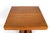 Brown Art Deco Modernist Oak Pedestal Table, France, 1930s For Sale - Image 8 of 9