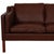 Animal Skin Model 2213 3-Seater Sofa in Bison Leather For Sale - Image 7 of 17
