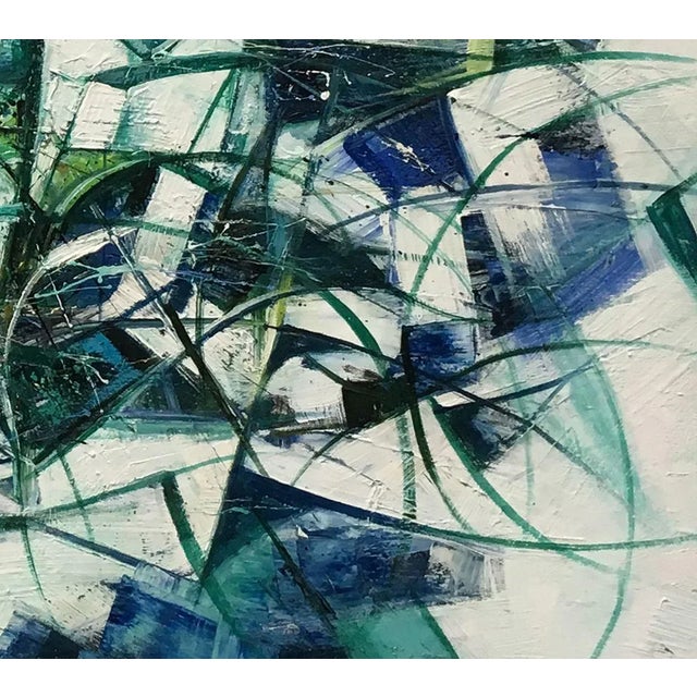 Green Energy - Mixed Technique on Canvas - Stefano Iannone - 2011 For Sale - Image 3 of 5