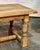 Bleached Oak Farmhouse Dining Table, 1925 For Sale - Image 14 of 18