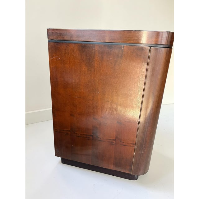 Large Art Deco Credenza with Original Marble Top, 1940s For Sale - Image 14 of 17