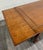 Vintage Old English Tudor Jacobean Revival Style Oak Draw Leaf Dining Table For Sale - Image 14 of 18