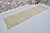 Off-white Vintage Turkish Off White Runner Rug For Sale - Image 8 of 11