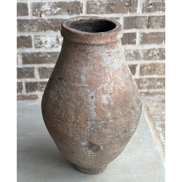 Antique Mediterranean European Terracotta Storage Jar / Olive Jar For Sale In Little Rock - Image 6 of 18