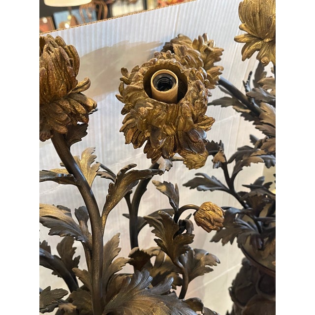 18th Century Japanese Bronze Vases Converted to Lamps by Lebraun Tardieu Paris 63.R.Des Archives - Set of 2 For Sale - Image 10 of 12