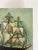 Textile Vintage Mini Folk Art Paintings, Set of 3 - Unknown Arist For Sale - Image 7 of 15
