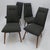 These dining chairs, designed by the renowned Adrian Pearsall, epitomize mid-century modern elegance. Each chair features...