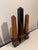 Late 20th Century Vintage Neoclassical Two-Tone Wood Obelisks - Set of 3 For Sale - Image 5 of 8