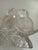 1938 Vintage Sign Verlys Frosted/Clear "Love Birds" Glass Vase For Sale - Image 12 of 17
