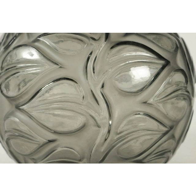 Vintage Grey Sophora Vase by René Lalique For Sale - Image 3 of 6