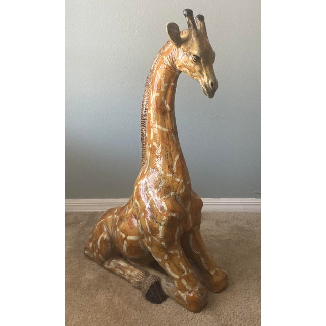 1970s Large Indoor/Outdoor Giraffe Statue Chairish