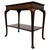 Antique Early 20th Century English Edwardian Burr Walnut Side Table For Sale - Image 5 of 10