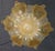 Barovier e Toso 1960s Italian Clear and Amber Graniglia Murano Flush Mount For Sale - Image 4 of 6