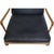 Vintage Colonial Chair in Ash and Black Leather by Ole Wanscher, 2000s For Sale - Image 4 of 14