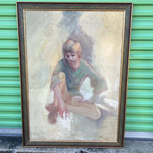 American school signed framed made in 1969