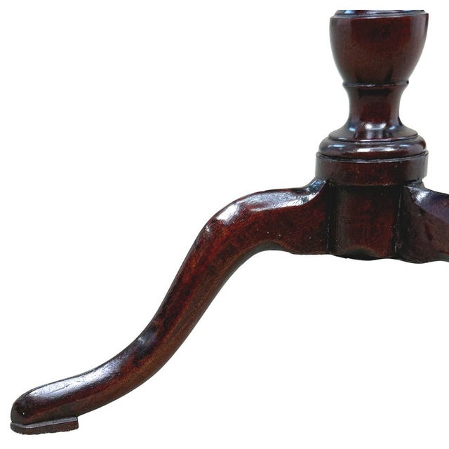 Georgian Miniature Mahogany Tripod Table, 1750s For Sale - Image 6 of 9