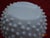 American Vintage Rare Find White Hobnail Milkglass Globe For Sale - Image 3 of 3