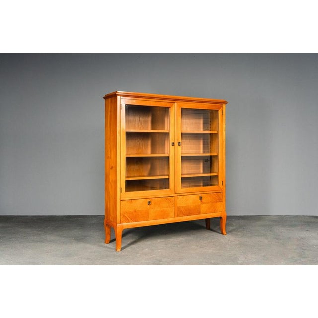 Item: Bookcase Period & Style: Art Nouveau - Early 20th Century Features - Elegant and practical piece of furniture with...