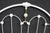 Victorian Style White Iron and Brass Twin Bed Headboard For Sale - Image 11 of 13