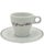 Vintage Le Grand Colbert Paris Restaurant Demitassse Cup & Saucer For Sale - Image 10 of 12