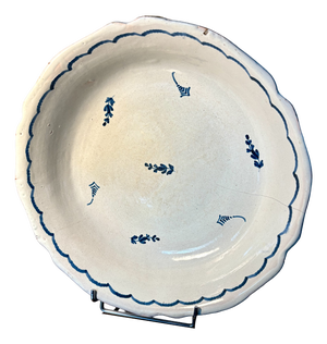 Large Antique Plate from Moustiers