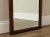 Wood Queen Anne Style Solid Mahogany Keyhole Wall Mirror For Sale - Image 7 of 12