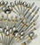 Adam Pfaltzgraff 1990s Pfaltzgraff Golden Crossroads Stainless Steel Flatware - 61 Piece Set For Sale - Image 4 of 18