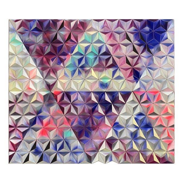 Sebastian Welzel, Fis-9 Topographie, 2026, Laminated Cardboard, Limited Edition 1 of 1 For Sale