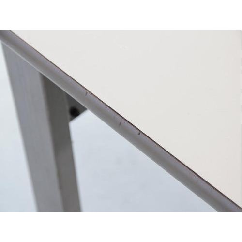 Metal Small Desk Action Office Series attributed to George Nelson for Herman Miller, 1950s For Sale - Image 7 of 13