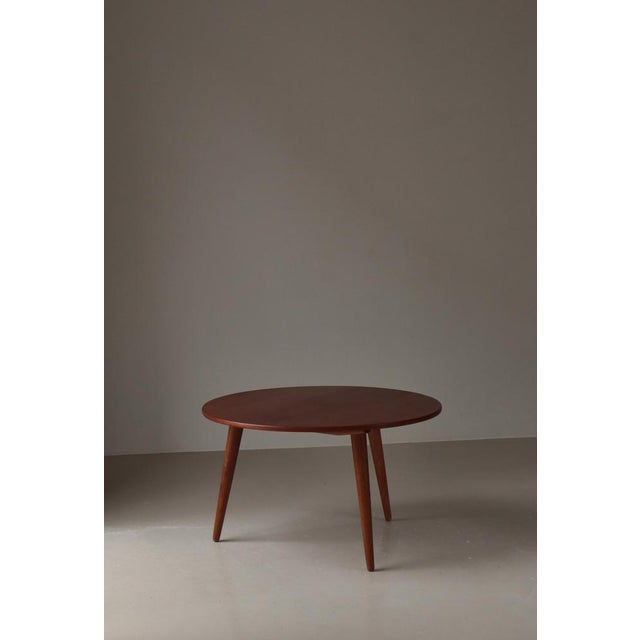 Danish Modern Model AT-8 Table by Hans J. Wegner for Andreas Tuck, Denmark, 1960s For Sale - Image 3 of 15