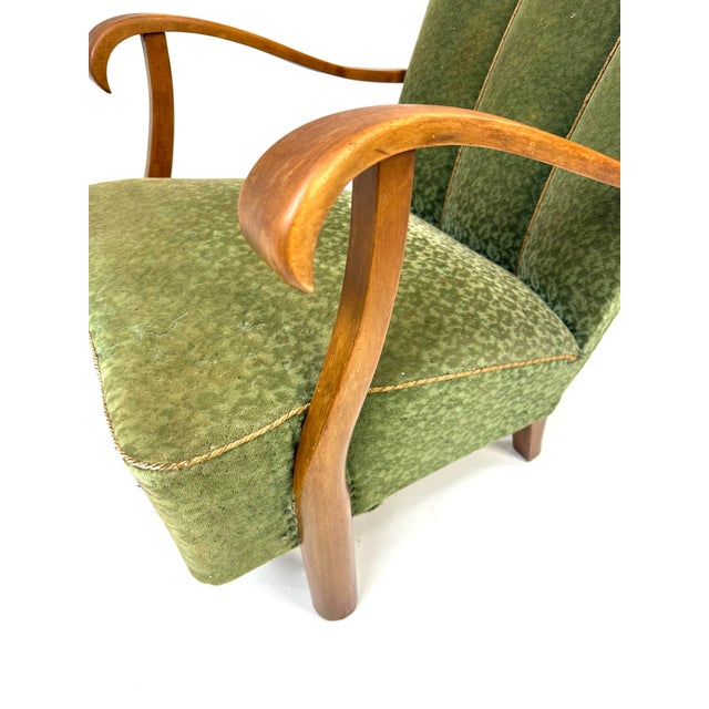 Wood 1940’s Swedish Lounge Chair For Sale - Image 7 of 9